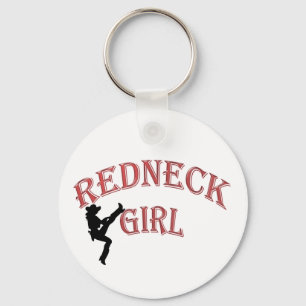 Redneck Girl Sleutelhanger