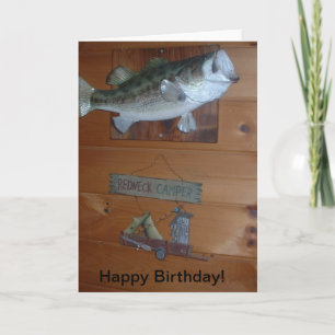 RedNeck Happy Birthday-kaart Kaart