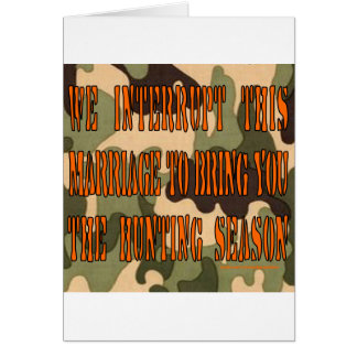 REDNECK MARRIAGE & HUNTING SEASON T-SHIRT