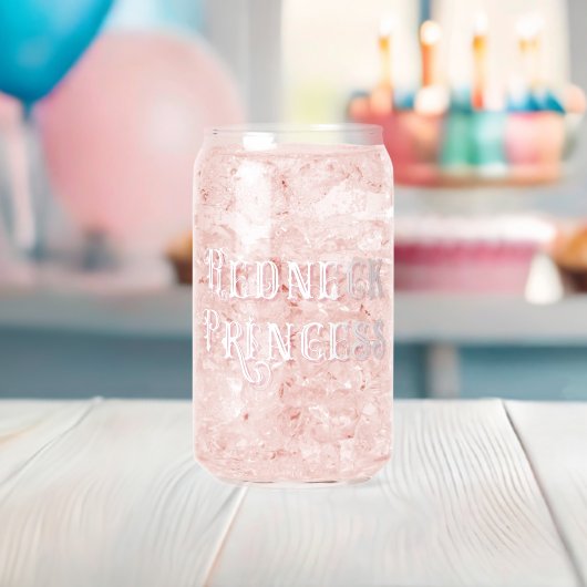 Redneck Princess Fancy Texte rose (Insitu (Baby Shower))