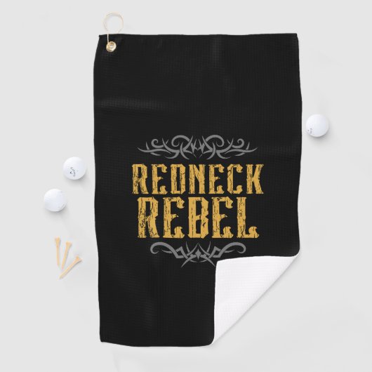 Redneck Rebel Golfhanddoek (Insitu)