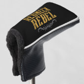 Redneck Rebel Golfheadcover (3/4 voorkant)