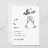 Redneck Wedding Save the Date (Devant)