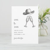 Redneck Wedding Save the Date (Debout devant)