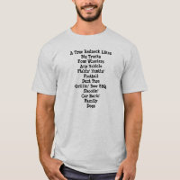 Rednek favoriete dingen Funny Southern Custom Word