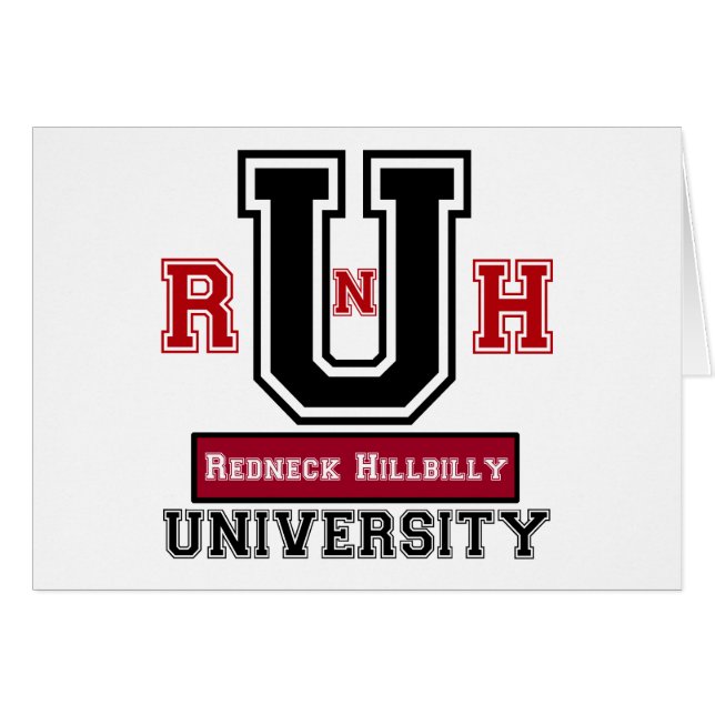 Rednek Hillbilly (Voorkant Horizontaal)