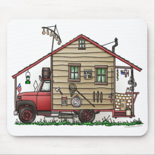 Rednek Hillbilly Camper Muismatten