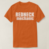 Rednek-mechanisch T-shirt (Design voorkant)