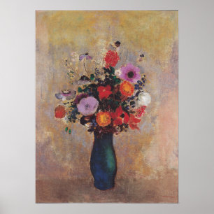 Redon - Wildbloemen 1906 Poster