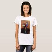 Redon: Wilde bloemen, C1912 T-shirt (Voorkant volledig)