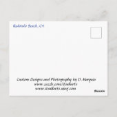 REDONDO BEACH #3 BRIEFKAART (Achterkant)