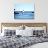 REDONDO BEACH, CA #5 CANVAS PRINT (Insitu (Slaapkamer))