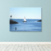 REDONDO BEACH, CA #5 CANVAS PRINT (Insitu (Houten vloer))
