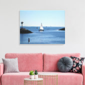 REDONDO BEACH, CA #5 CANVAS PRINT (Insitu (Woonkamer))