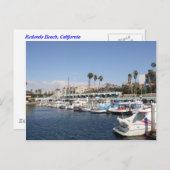Redondo Beach California Briefkaart (Voorkant / Achterkant)