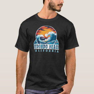 Redondo Beach Californië T-shirt