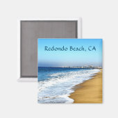 Redondo Beach Fridge Magnet Magneet (Voorkant / Achterkant)