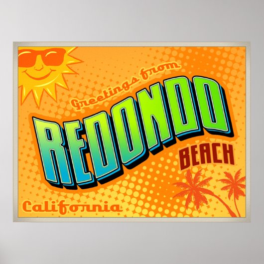 REDONDO-poster Poster (Voorkant)