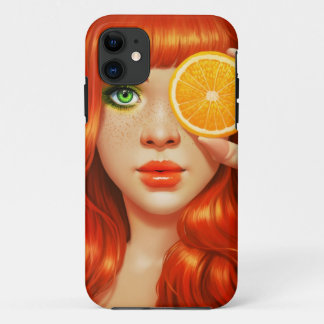 RedOrange iPhone 11 Hoesje