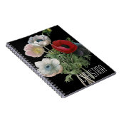 Redoute: Anemone, 1833 Notitieboek (Rechterzijde)