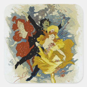 Redoute des Etudiants Vierkante Sticker