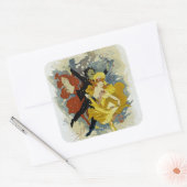 Redoute des Etudiants Vierkante Sticker (Envelop)