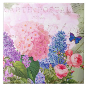 Redoute Franse keramische tegel voor het kleerhoes Tegeltje
