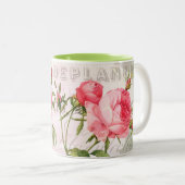 Redoute French Rose Mug (Devant droit)