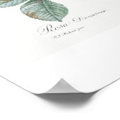 REDOUTÉ POSTER vintage BOTANIQUE "ROSEBUSH" (Coin)