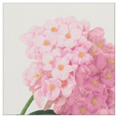 Redoute Tissu de coton peint rose Hydrangeas (Fermer)