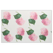 Redoute Tissu de coton peint rose Hydrangeas (Fat Quarter)