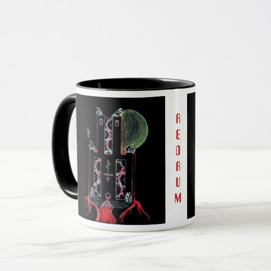 Redrum Art Mug (Devant gauche)