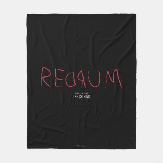 Redrum Fleece Deken (Voorkant)