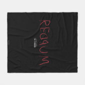 Redrum Fleece Deken (Voorkant (Horizontaal))