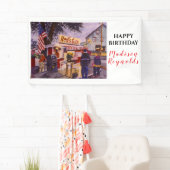 Red's Eats Lobster Shack Verjaardagsbanner Spandoek (Insitu)