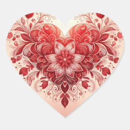Reds Heart Hart Sticker