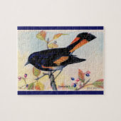 Redstart Bird Puzzle (Horizontal)