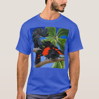 Redtailed Black Cockatoos Long T-shirt