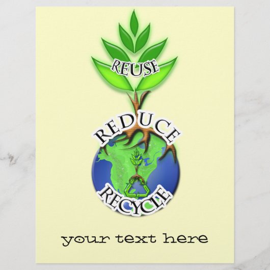 ReDuce gebruiken Recyclen Flyer (Voorkant)