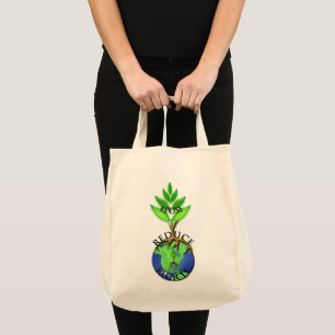 ReDuce gebruiken Recyclen Tote Bag