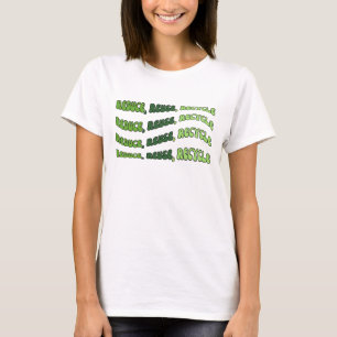 Reduceren, hergebruiken, Recyclen Earth Day T-shir T-shirt