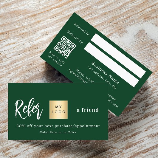 Réduction Carte de référence du logo commercial Emerald gree