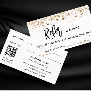 Réduction Carte de référence professionnelle de code qr de p