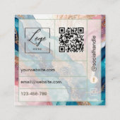 Réduction Carte de remerciement à insérer pour commande avec (Dos)