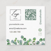 Réduction Carte de remerciement de commande d'entreprise Euc (Dos)