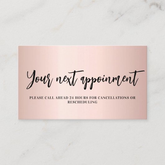 Réduction Carte de rendez-vous professionnelle de code QR or (Devant)