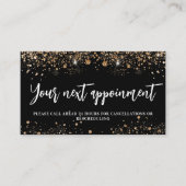 Réduction Carte de rendez-vous professionnelle QR parties sc (Devant)