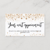 Réduction Carte de rendez-vous professionnelle QR parties sc (Devant)