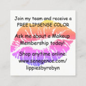 Réduction Carte de Selfie de remise - carte photo - remises (Dos)