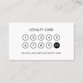 Réduction minimaliste de fidélité moderne et éléga (Devant)